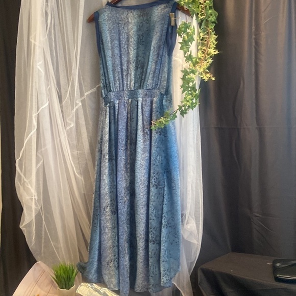 Mystree Boho Layered Maxi Silky Dress​ - Picture 9 of 10